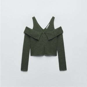 Zara green sweater